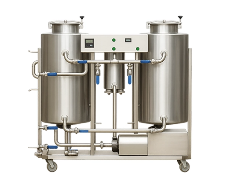 Sistema CIP Móvel em aço inox